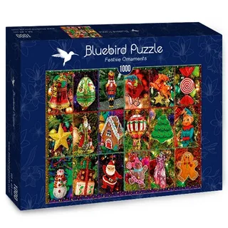 Puzzle Festive Ornaments - 1000 pièces de Bluebird Puzzle – boîte 2 sur 2