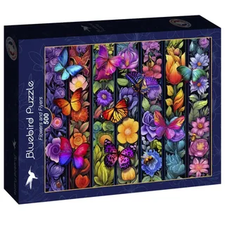 Puzzle Flowers and Flyers - 500 à 999 pièces de Bluebird Puzzle – boîte 2 sur 2