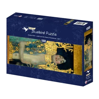 Puzzle Gustav Klimt - Judith and the Head of Holofernes, 1901 - 1000 pièces de Bluebird Puzzle – boîte 2 sur 2