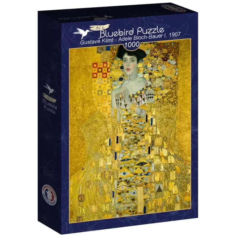 Puzzle Gustave Klimt - Adele Bloch-Bauer I, 1907 - 1000 pièces from Bluebird Puzzle – box 2 of 2