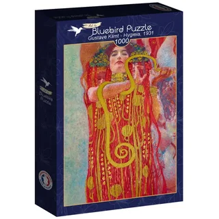 Puzzle Gustave Klimt - Hygieia, 1931 - 1000 pièces van Bluebird Puzzle – doos 2 van 2