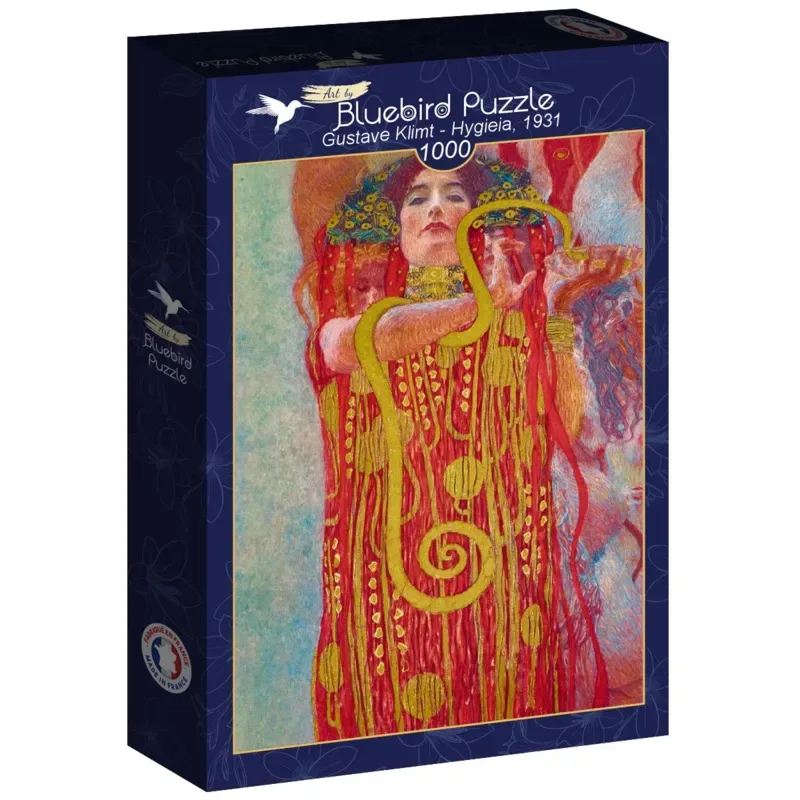 Puzzle Gustave Klimt - Hygieia, 1931 - 1000 pièces van Bluebird Puzzle – doos 2 van 2