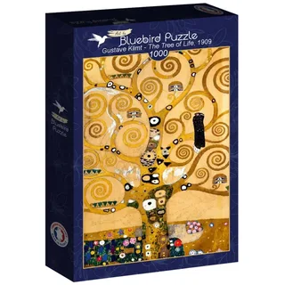 Puzzle Gustave Klimt - The Tree of Life, 1909 - 1000 pièces de Bluebird Puzzle – boîte 2 sur 2
