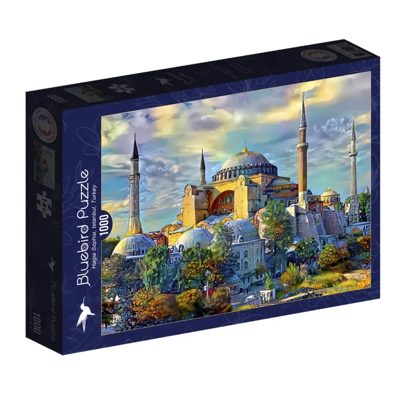 Puzzle Hagia Sophia, Istanbul, Turkey - 1000 pièces de Bluebird Puzzle – boîte 2 sur 2