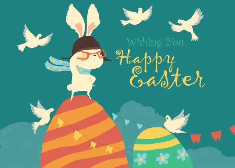 Puzzle Happy Easter Bunny - 10 à 25 pièces van Bluebird Puzzle – doos