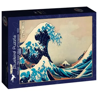 Puzzle Hokusai - The Great Wave off Kanagawa, 1831 - 1000 pièces de Bluebird Puzzle – boîte 2 sur 2