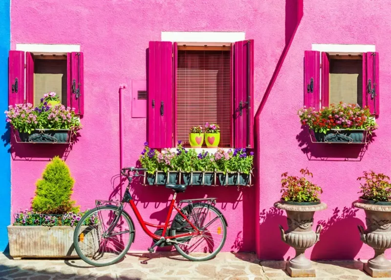 Puzzle Ile de Burano - Italie - 500 à 999 pièces de Bluebird Puzzle – boîte 1 sur 2