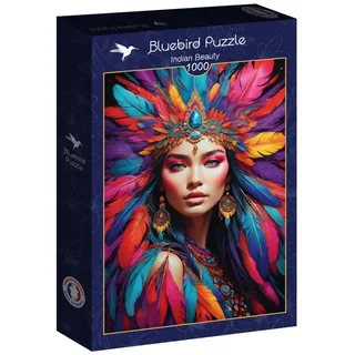 Puzzle Indian Beauty - 1000 pièces van Bluebird Puzzle – doos 2 van 2