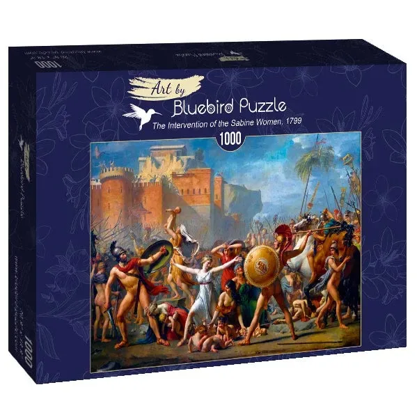 Puzzle Jacques-Louis David - The Intervention of the Sabine Women, 1799 - 1000 pièces de Bluebird Puzzle – boîte 2 sur 2