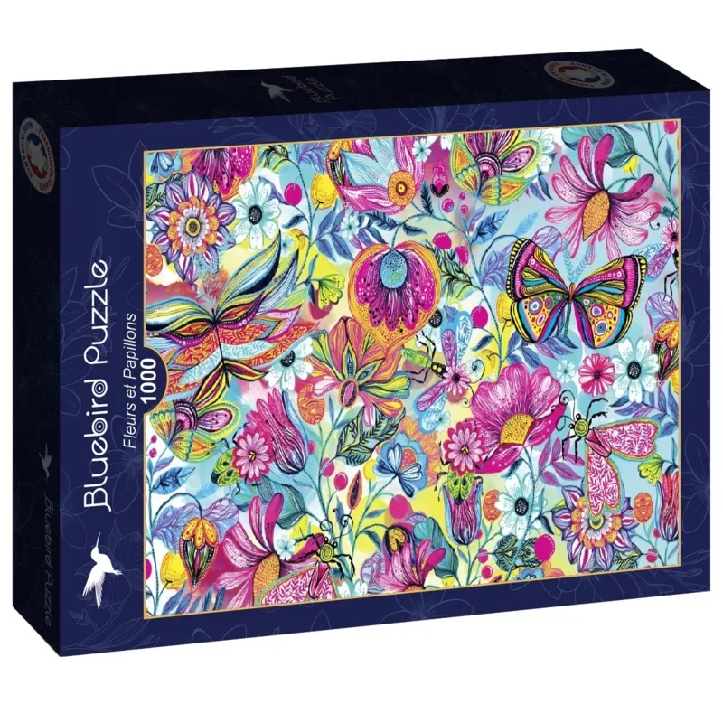 Puzzle Jardin de Colores - 1000 pièces von Bluebird Puzzle – Schachtel 2 von 2