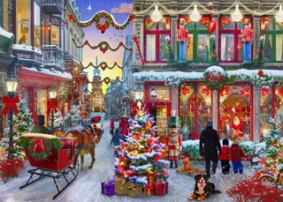 Puzzle Joy of Christmas - 500 à 999 pièces de Bluebird Puzzle – boîte 1 sur 2