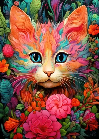 Puzzle Kitty & Bloom - 200 à 499 pièces von Bluebird Puzzle – Schachtel 1 von 2