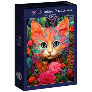 Puzzle Kitty & Bloom - 200 à 499 pièces von Bluebird Puzzle – Schachtel 2 von 2