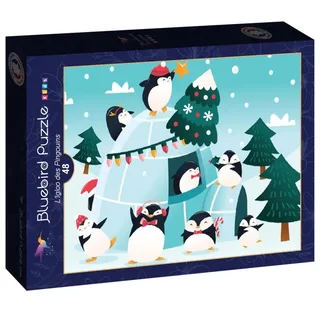 Puzzle L'Igloo des Pingouins - 26 à 50 pièces from Bluebird Puzzle – box 2 of 2