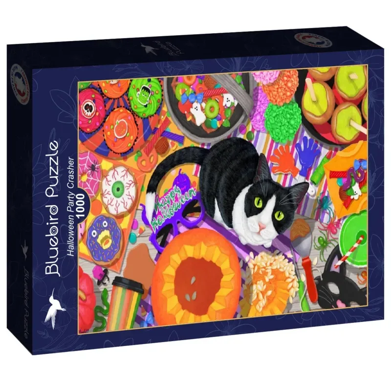 Puzzle L'Intrus de la Fête d'Halloween - 1000 pièces de Bluebird Puzzle – boîte 2 sur 2