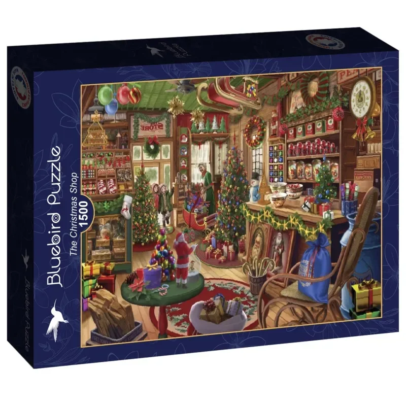Puzzle La Boutique de Noël - 1500 pièces from Bluebird Puzzle – box 2 of 2