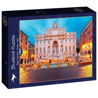 Puzzle La Fontaine de Trevi, Rome - Italie - 1000 pièces de Bluebird Puzzle – boîte 2 sur 2