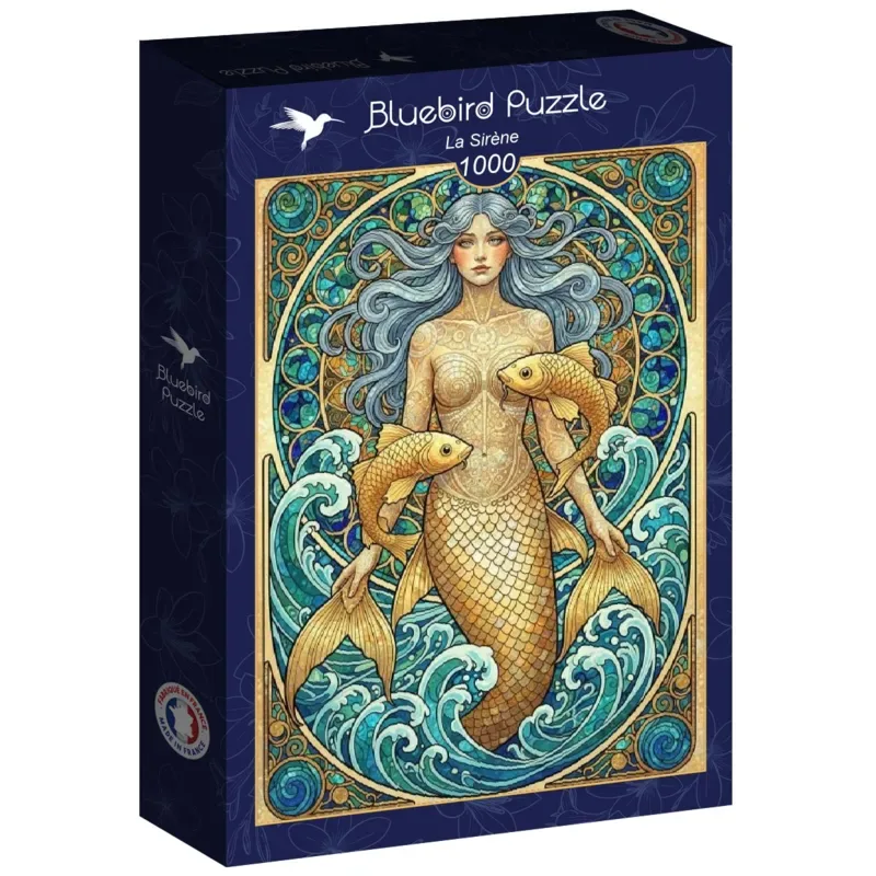 Puzzle La Sirène - 1000 pièces von Bluebird Puzzle – Schachtel 2 von 2