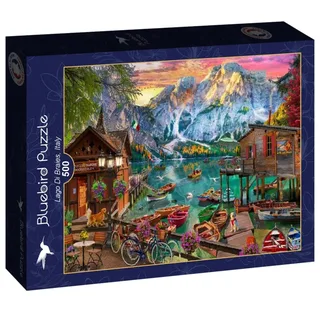 Puzzle Lago Di Braies, Italy - 500 à 999 pièces van Bluebird Puzzle – doos 2 van 2