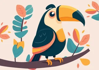 Puzzle Le Perroquet - 10 à 25 pièces von Bluebird Puzzle – Schachtel 1 von 2