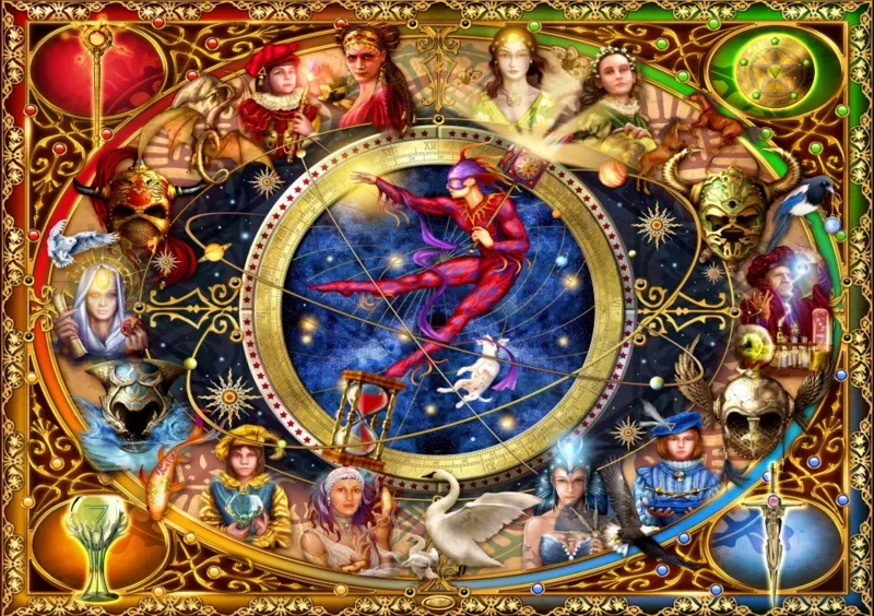 Puzzle Legacy of the Divine Tarot - 500 à 999 pièces de Bluebird Puzzle – boîte 1 sur 2