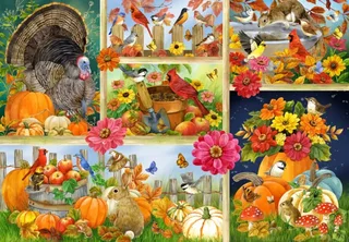 Puzzle Les Couleurs de l'Automne - 1000 pièces from Bluebird Puzzle – box 1 of 2
