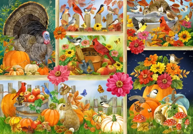Puzzle Les Couleurs de l'Automne - 1000 pièces de Bluebird Puzzle – boîte