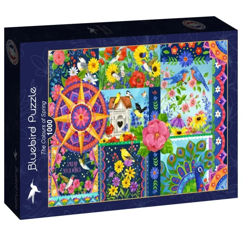 Puzzle Les Couleurs du Printemps - 1000 pièces from Bluebird Puzzle – box 2 of 2