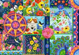 Puzzle Les Couleurs du Printemps - 1000 pièces from Bluebird Puzzle – box 1 of 2