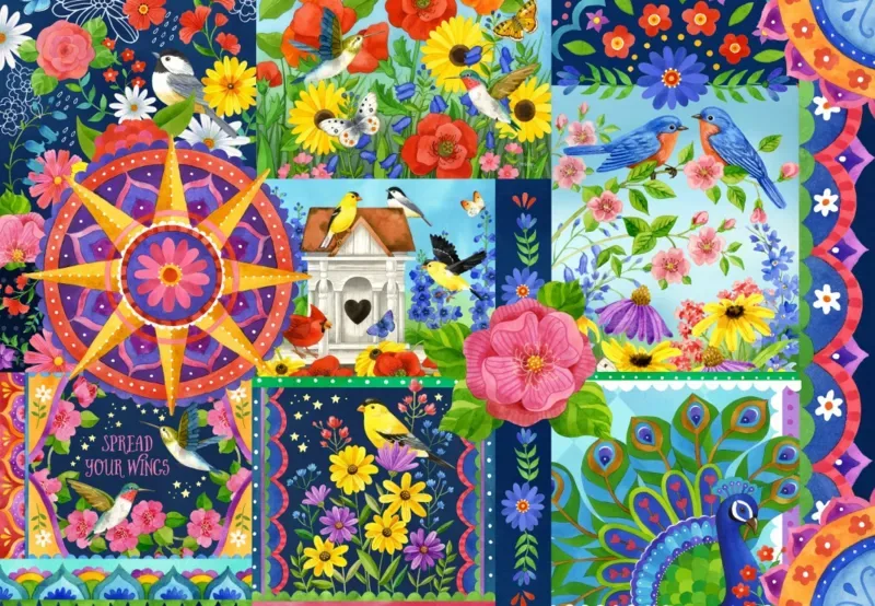 Puzzle Les Couleurs du Printemps - 1000 pièces de Bluebird Puzzle – boîte