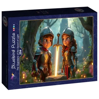 Puzzle Les Gardiens de l’Épée de Lumière - 200 à 499 pièces de Bluebird Puzzle – boîte 2 sur 2