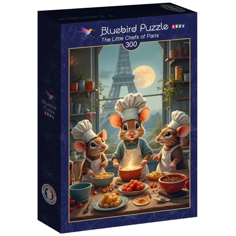 Puzzle Les Petits Chefs de Paris - 200 à 499 pièces from Bluebird Puzzle – box 2 of 2