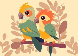 Puzzle Les Petits Oiseaux - 10 à 25 pièces van Bluebird Puzzle – doos 1 van 2