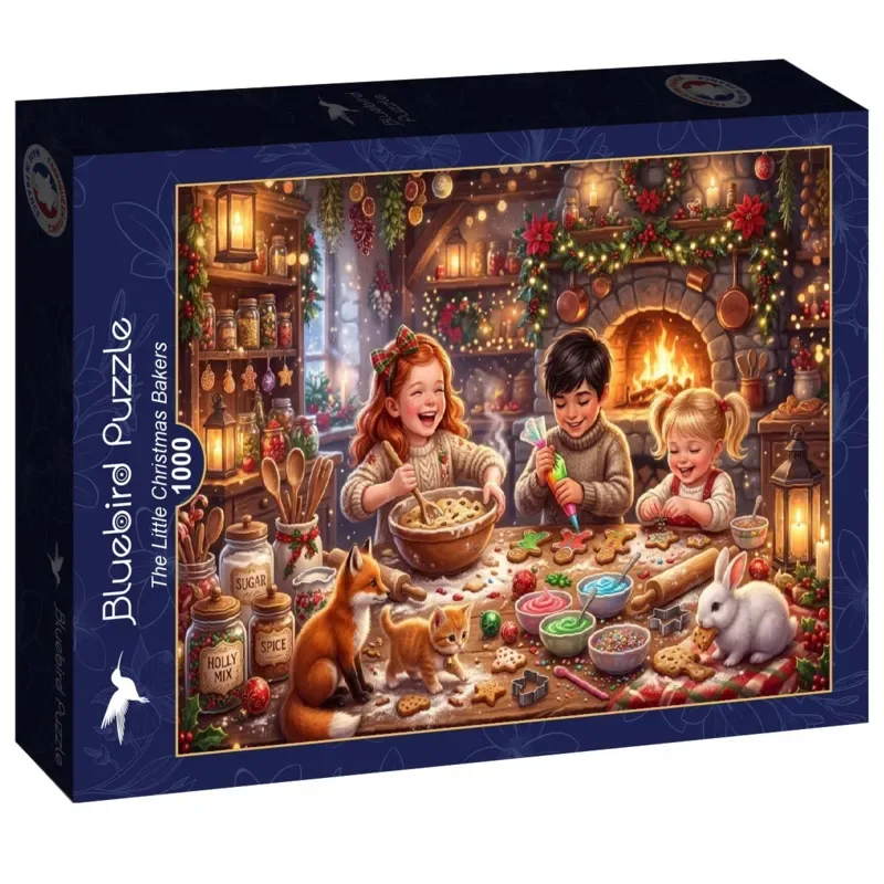 Puzzle Les Petits Pâtissiers de Noël - 1000 pièces von Bluebird Puzzle – Schachtel 2 von 2