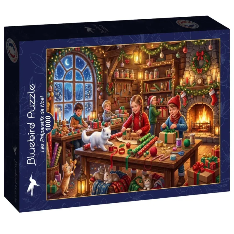 Puzzle Les Préparatifs de Noël - 1000 pièces from Bluebird Puzzle – box 2 of 2
