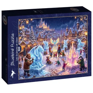 Puzzle Les Sculptures de Glace - 500 à 999 pièces from Bluebird Puzzle – box 2 of 2