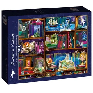 Puzzle Library Adventures in Reading - 1000 pièces de Bluebird Puzzle – boîte 2 sur 2