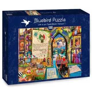 Puzzle Life is an Open Book Venice - 1000 pièces von Bluebird Puzzle – Schachtel 2 von 2