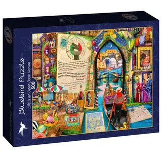 Puzzle Life is an Open Book Venice - 500 à 999 pièces von Bluebird Puzzle – Schachtel 2 von 2