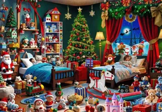 Puzzle Livraison pour Noël - 1000 pièces van Bluebird Puzzle – doos 1 van 2