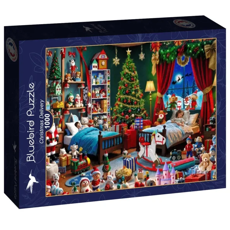 Puzzle Livraison pour Noël - 1000 pièces van Bluebird Puzzle – doos 2 van 2
