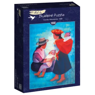 Puzzle Louis Toffoli - Famille Péruvienne, 1986 - 1000 pièces van Bluebird Puzzle – doos 2 van 2