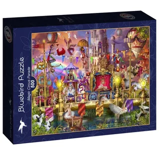 Puzzle Magic Circus Parade - 500 à 999 pièces von Bluebird Puzzle – Schachtel 2 von 2