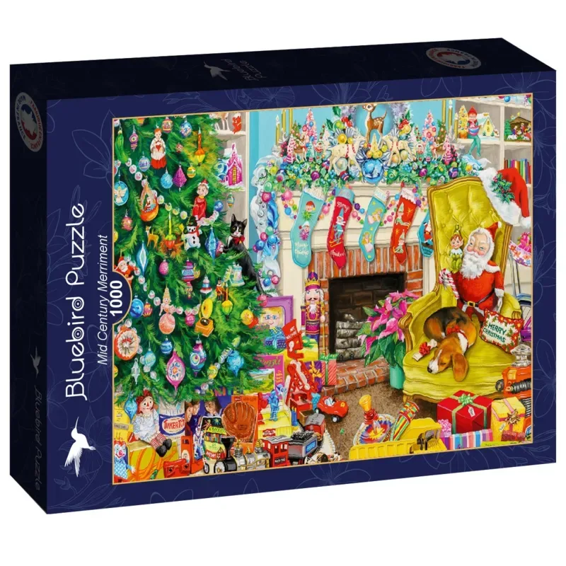 Puzzle Mid Century Merriment - 1000 pièces van Bluebird Puzzle – doos 2 van 2