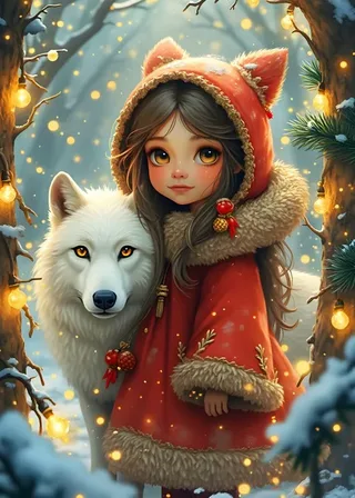 Puzzle Mon Ami le Loup - 200 à 499 pièces von Bluebird Puzzle – Schachtel 1 von 2