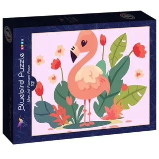Puzzle Mon Joli Flamant Rose - 10 à 25 pièces de Bluebird Puzzle – boîte 2 sur 2