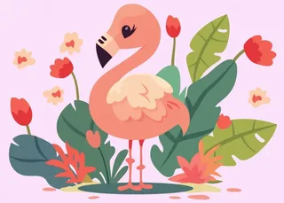 Puzzle Mon Joli Flamant Rose - 10 à 25 pièces de Bluebird Puzzle – boîte 1 sur 2