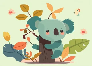 Puzzle Mon Petit Koala - 10 à 25 pièces van Bluebird Puzzle – doos 1 van 2