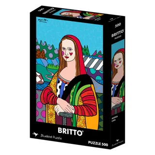 Puzzle Mona Lisa - 500 à 999 pièces de Bluebird Puzzle – boîte 2 sur 2