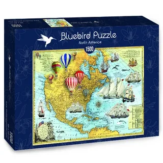Puzzle North America - 1500 pièces de Bluebird Puzzle – boîte 2 sur 2